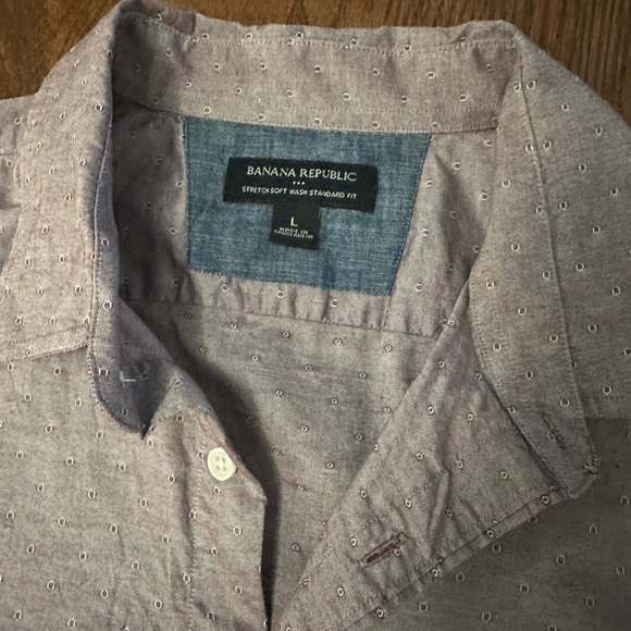 Banana Republic Dress Shirt Size Large - Picture 2 of 3